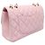 Borsa a tracolla Chanel Matelassé Single Flap Rosa - vista 2