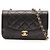 Borsa a tracolla Chanel Matelassé Diana Flap Nero