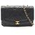 Borsa a tracolla Chanel Matelassé Diana Flap Nero