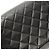 Borsa a tracolla Chanel Matelassé Diana Flap Nero - vista 12