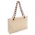 Borsa Tote Chanel Matelassé Plat Beige - vista 2