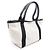 Balenciaga BIARRITZ Medium Tote 2-Way Bag Nero Crudo - vista 2