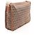 Bolso de hombro Fendi Zucchino Castaño Beige - vista 2