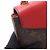 Louis Vuitton Saint Placido Monogram Cerise Shoulder Bag Brown Red - view 7