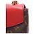 Louis Vuitton Saint Placido Monogram Cerise Shoulder Bag Brown Red - view 8