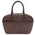 Borsa a mano Louis Vuitton Salia Horizontal Damier Ebene Marrone