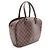 Borsa a mano Louis Vuitton Salia Horizontal Damier Ebene Marrone - vista 2