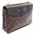 Borsa a tracolla Louis Vuitton Saint Placido Monogram Noir Marrone Nero - vista 2