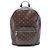 Zaino/Borsa Louis Vuitton Josh Monogram Macassar Marrone Nero