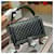 Borsa Chanel Boy Dimensione Medium Pelle Nera Nero - vista 3
