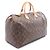 Borsa Louis Vuitton Speedy 40 Monogram Marrone - vista 2