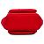 Prada Tote Cargo Small in Tessuto Rosso con Tasche - vista 3