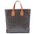 Goyard Black Goyardine Voltaire III Nero