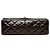 Chanel Purple Quilted Crinkled Patent Reissue 2.55 Double Flap 226 Porpora - vista 3