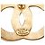 Collana con pendente borchiato Chanel Gold CC placcato oro D'oro - vista 4