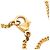 Collana con pendente borchiato Chanel Gold CC placcato oro D'oro - vista 6