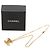 Collana con pendente borchiato Chanel Gold CC placcato oro D'oro - vista 8