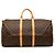 Louis Vuitton Brown Monogram Keepall 55 Castaño