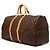 Louis Vuitton Brown Monogram Keepall 55 Castaño - vista 2