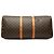 Louis Vuitton Brown Monogram Keepall Bandouliere 60 - view 3