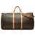 Louis Vuitton Brown Monogram Keepall Bandouliere 60 Marrone