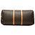 Louis Vuitton Brown Monogram Keepall Bandouliere 60 Marrone - vista 3