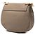 Chloé Drew Crossbody in pelle di vitello grana grossa marrone Small Taupe - vista 2