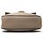 Chloé Drew Crossbody in pelle di vitello grana grossa marrone Small Taupe - vista 3