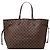 Louis Vuitton Brown Damier Ebene Neverfull GM Marrone