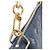 Louis Vuitton Blue Monogram Embossed Denim Lambskin Coussin PM - vista 12