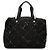 Borsa a mano Chanel Black Old Travel Line Nylon Nero