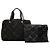 Borsa a mano Chanel Black Old Travel Line Nylon Nero - vista 7