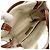 Sac Woody Mini Satchel Chloé Beige en toile - vue 6