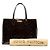 Louis Vuitton Purple Monogram Vernis Wilshire MM Porpora - vista 7