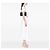 Chanel Black Small Classic Lambskin Double Flap Nero - vista 7
