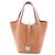 Hermès Brown Clemence Picotin Lock 18 Marrone