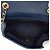 Chanel Blue Mini Quilted Lambskin In The Loop Flap Blu navy - vista 4