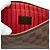 Pouch Louis Vuitton Brown Damier Ebene Neverfull MM Marrone - vista 5