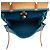 Hermès Blue Toile Herbag Zip 31 Blau - Ansicht 4