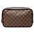 Louis Vuitton Brown Damier Ebene Trousse Toilette 25 Marrone