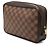 Louis Vuitton Brown Damier Ebene Trousse Toilette 25 Marrone - vista 2