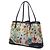 Saco Tote Gucci Flora Médio em lona branca Branco - vista 2