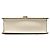 Borsa Satchel Gucci Sylvie in vitello bianco Small con borchie, perle e banda Web - vista 3