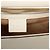 Borsa Satchel Gucci Sylvie in vitello bianco Small con borchie, perle e banda Web - vista 5