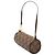 Louis Vuitton Brown Damier Ebene Papillon Pochette Marrone - vista 2