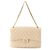 Chanel Beige XXL Quilted Lambskin Single Flap