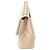 Chanel Beige XXL Quilted Lambskin Single Flap - vista 4