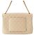 Chanel Beige XXL Quilted Lambskin Single Flap - vista 5