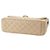 Chanel Beige XXL Quilted Lambskin Single Flap - vista 6