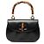 Gucci Black Calfskin Bamboo Night Nero